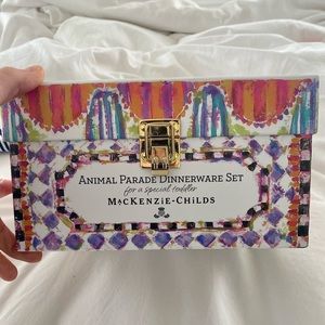 MacKenzie-Childs Animal Parade Dinnerware Set